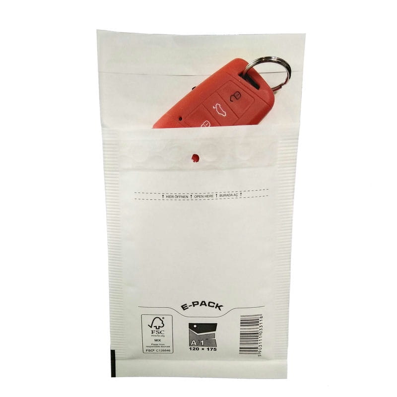 A11 Bubble kirjekuori 120x175mm valkoinen - Image 3