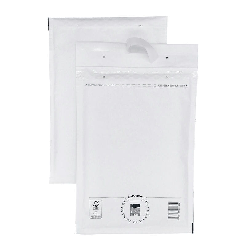 G17 Bubble kirjekuori 250 x 350 mm valkoinen - Image 2