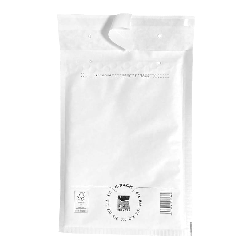 D14 Kuplakuori 200 x 275 mm valkoinen