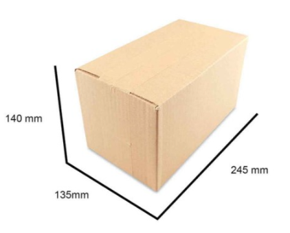 Pahvilaatikko 240x130x130mm KK22 - Image 4