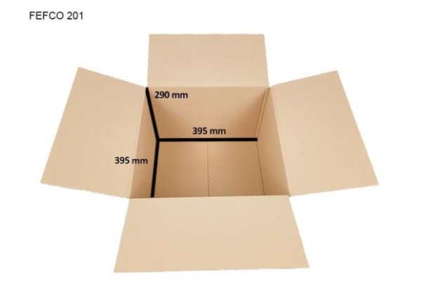 Pahvilaatikko 400x400x300mm KK92 - Image 3