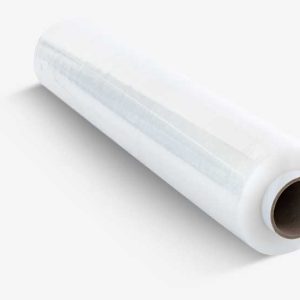 Käsikiristekalvo 450mm x 300m x 15my, kirkas